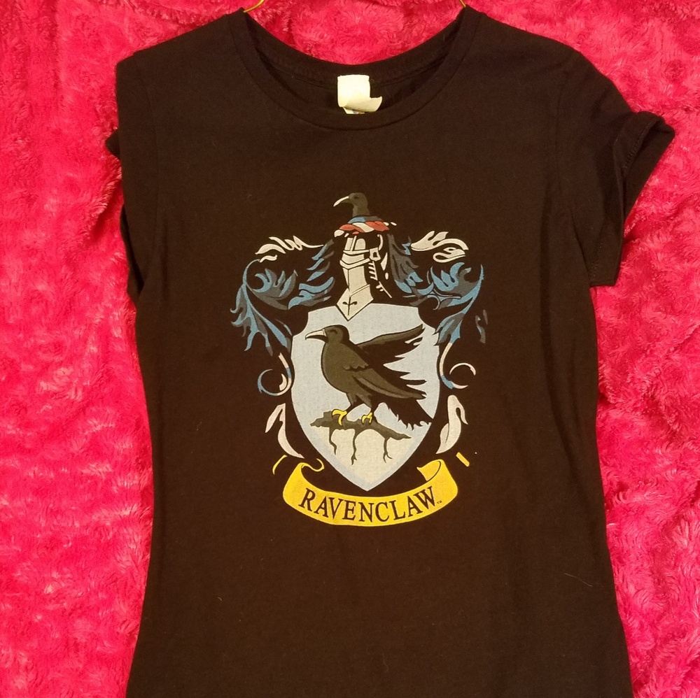 Black Harry Potter Ravenclaw Womens fit tshirt